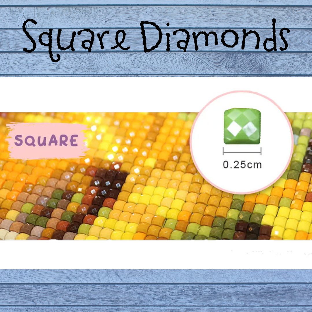 Custom Diamond Painting - Square Diamonds – Moooodnz